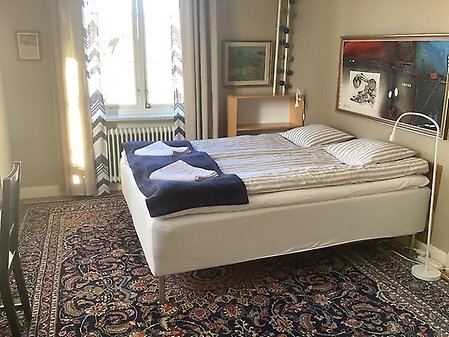 The blue room Skomakarstans Bed & Breakfast Örebro